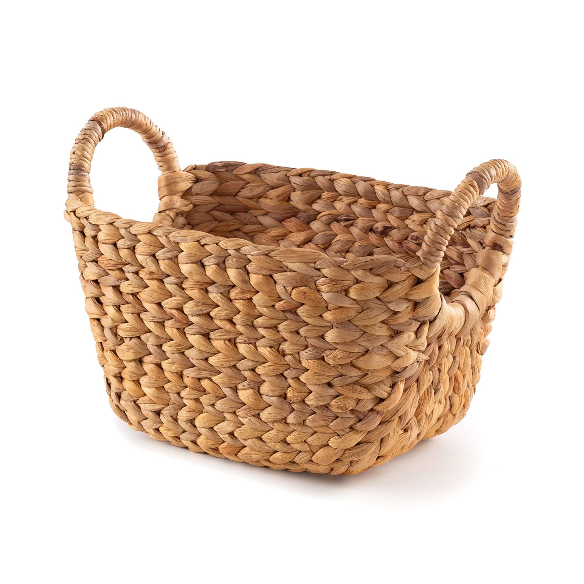 Cesta de almacenamiento de jacinto de agua de Caracas