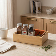 Caja de almacenamiento de bambú Osaka XL