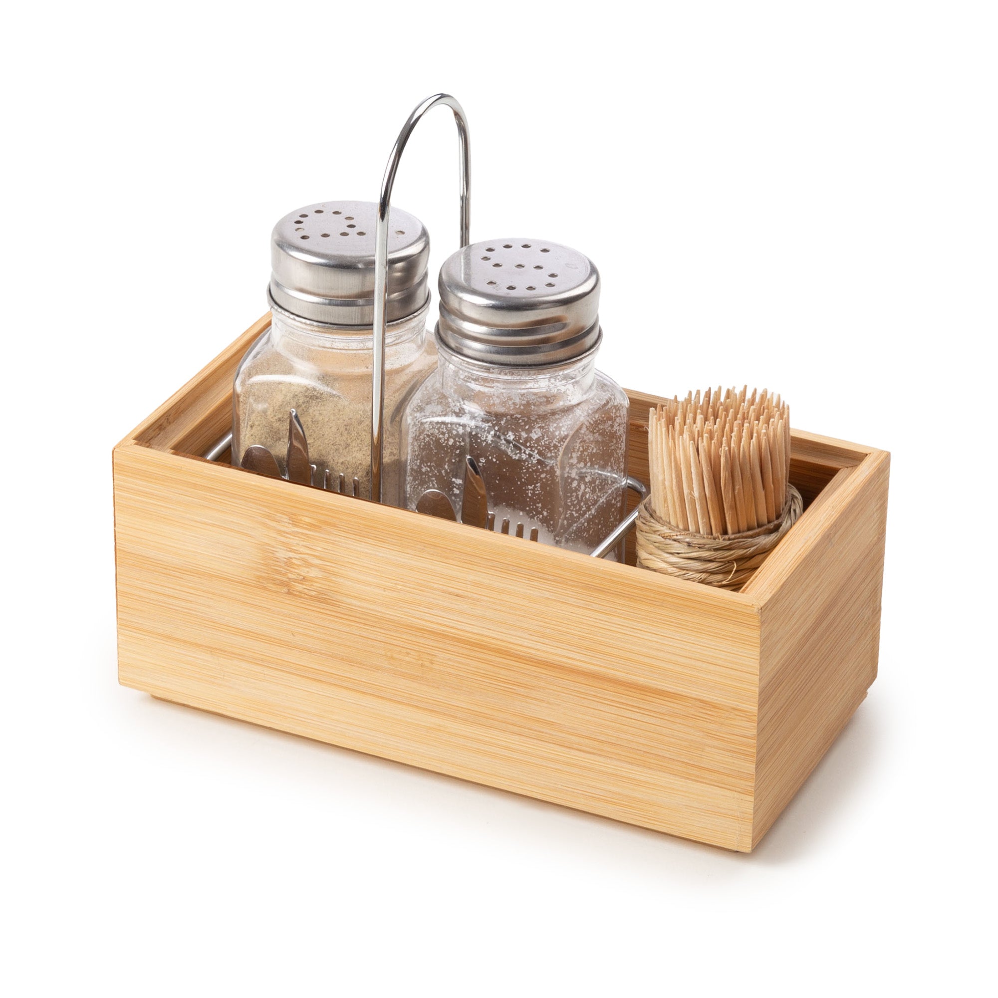 Organisateur de rangement en bambou Osaka S
