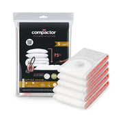 Compactor Pack 5 Bolsas De Almacenamiento Al Vacío Aspispace 3M + 2L Transparente