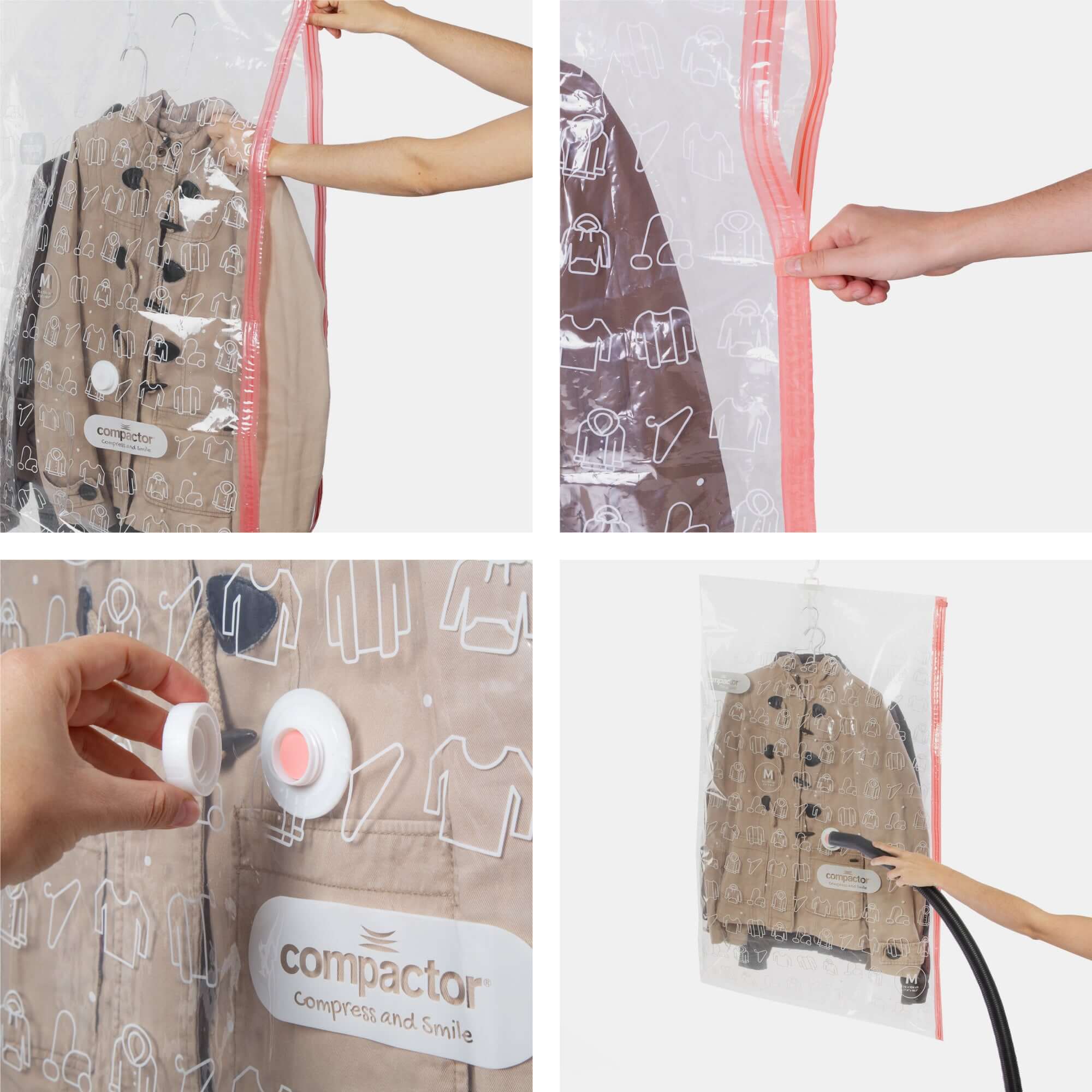 Sac sous vide à suspendre Espace+