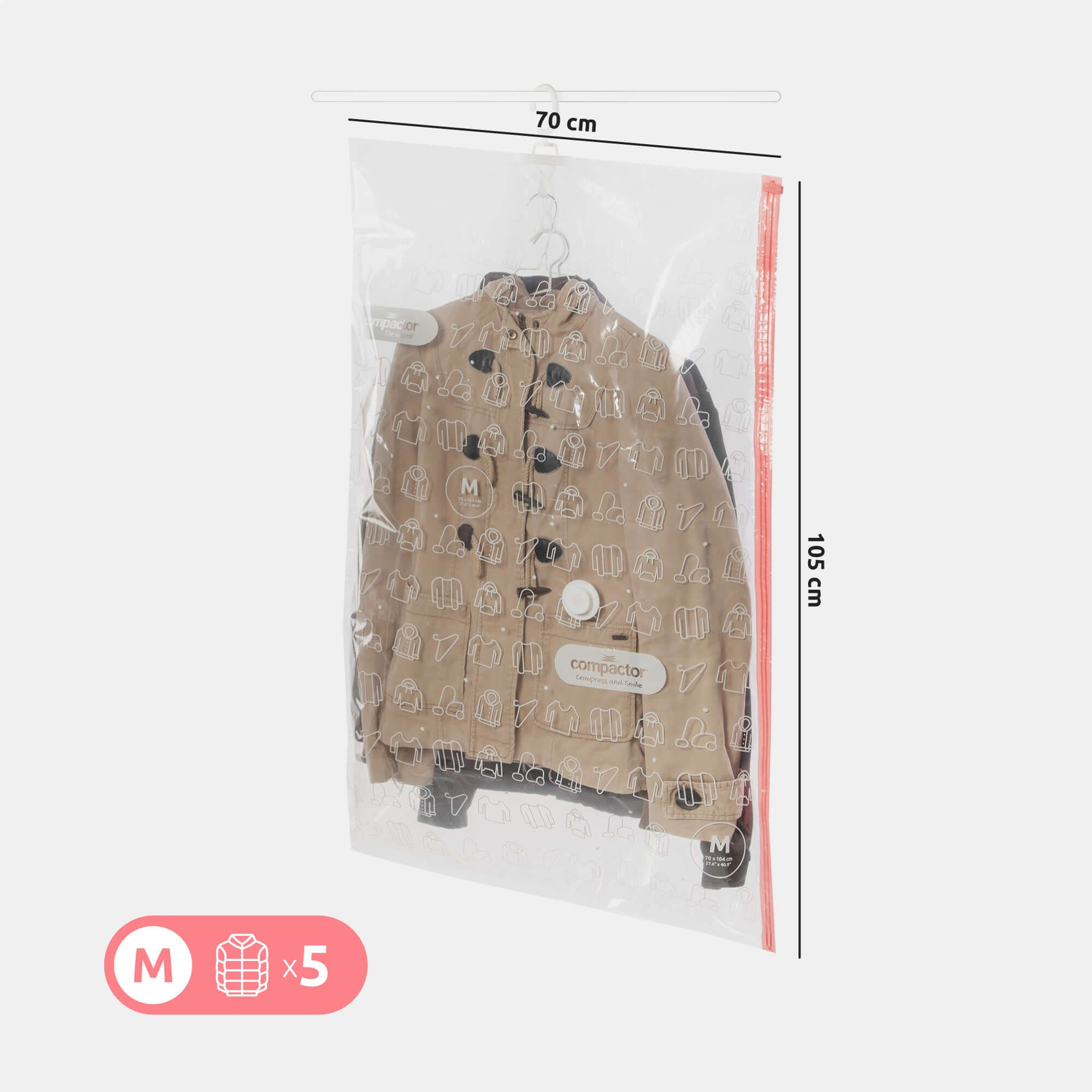 Sac sous vide à suspendre Espace+