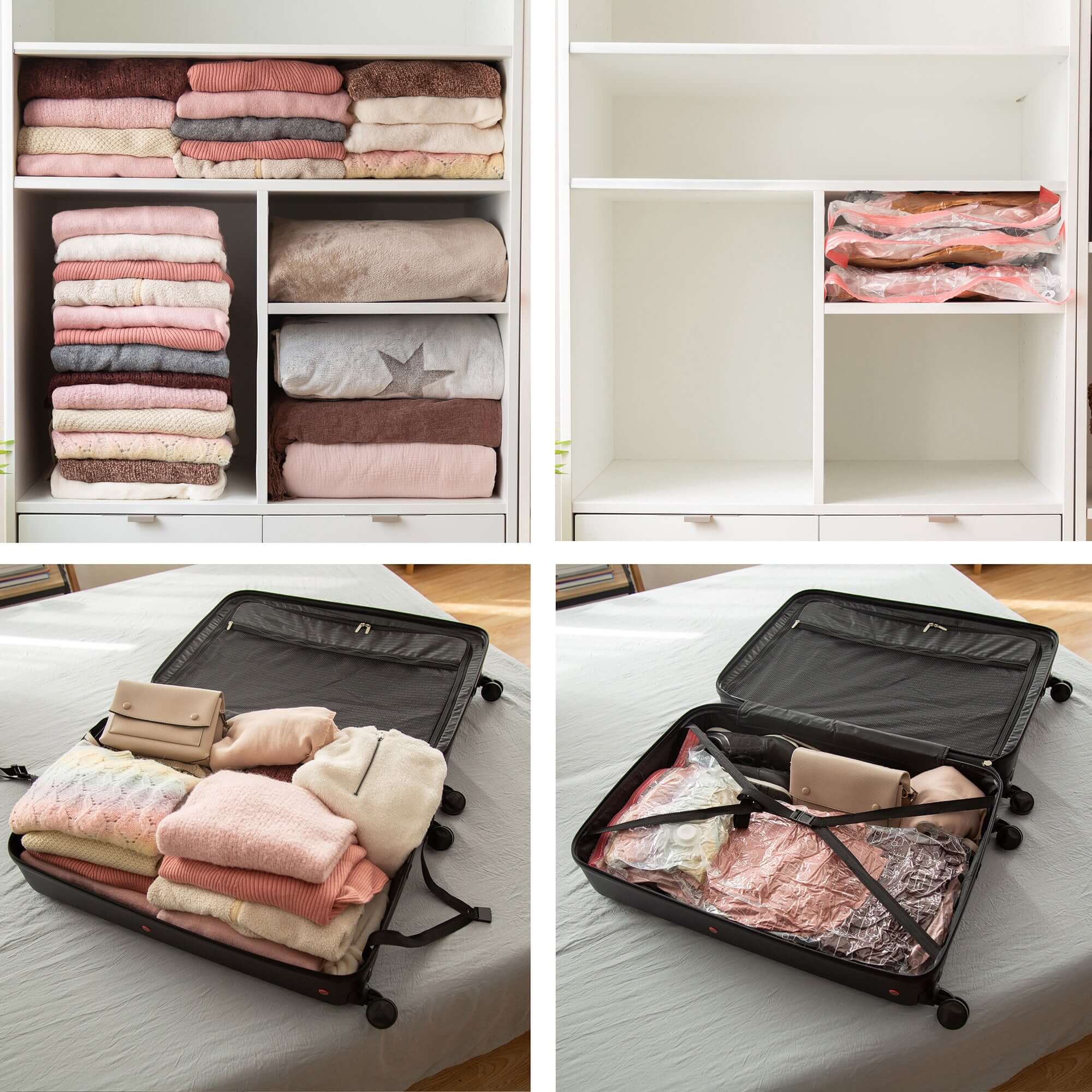 Lot de 3 sacs sous vide AspiSpace