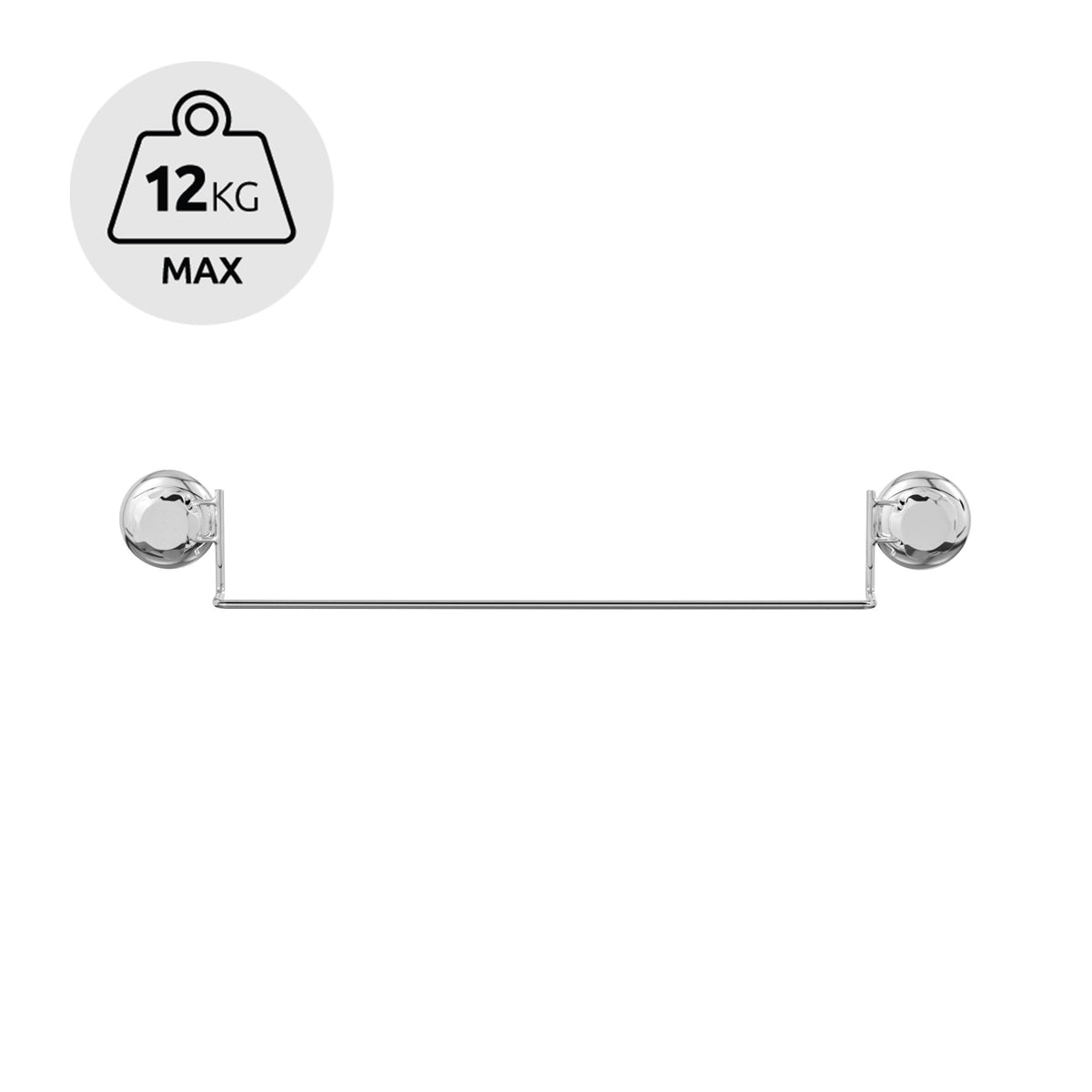 Bestlock chrome suction towel rack