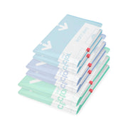 Lot de 6 sacs de rangement sous vide manuels 2S + 2M + 2L Roll-Up