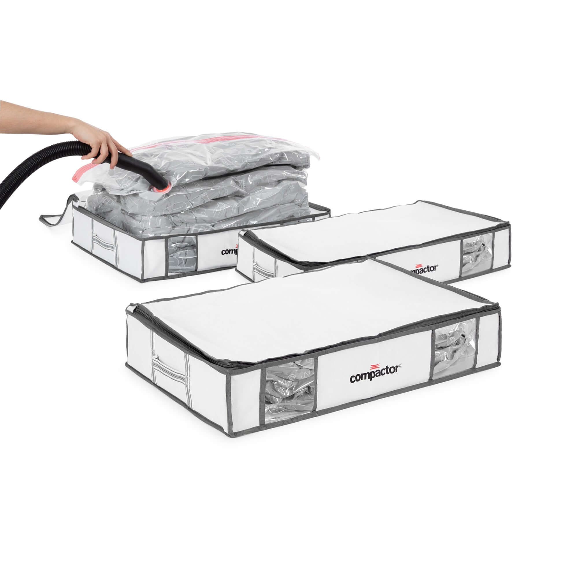 Lot de 3 housses sous vide L