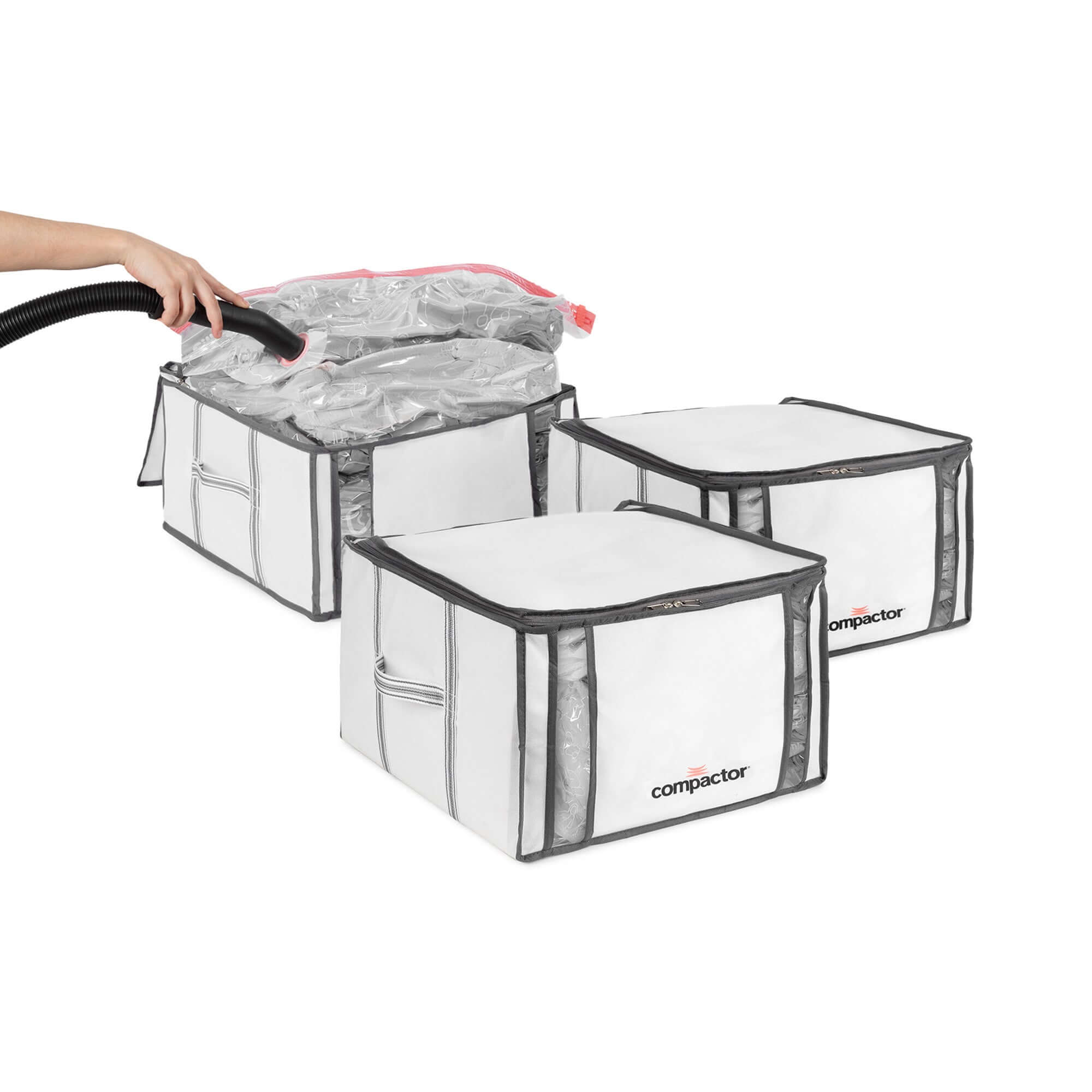 Lot de 3 housses sous vide M