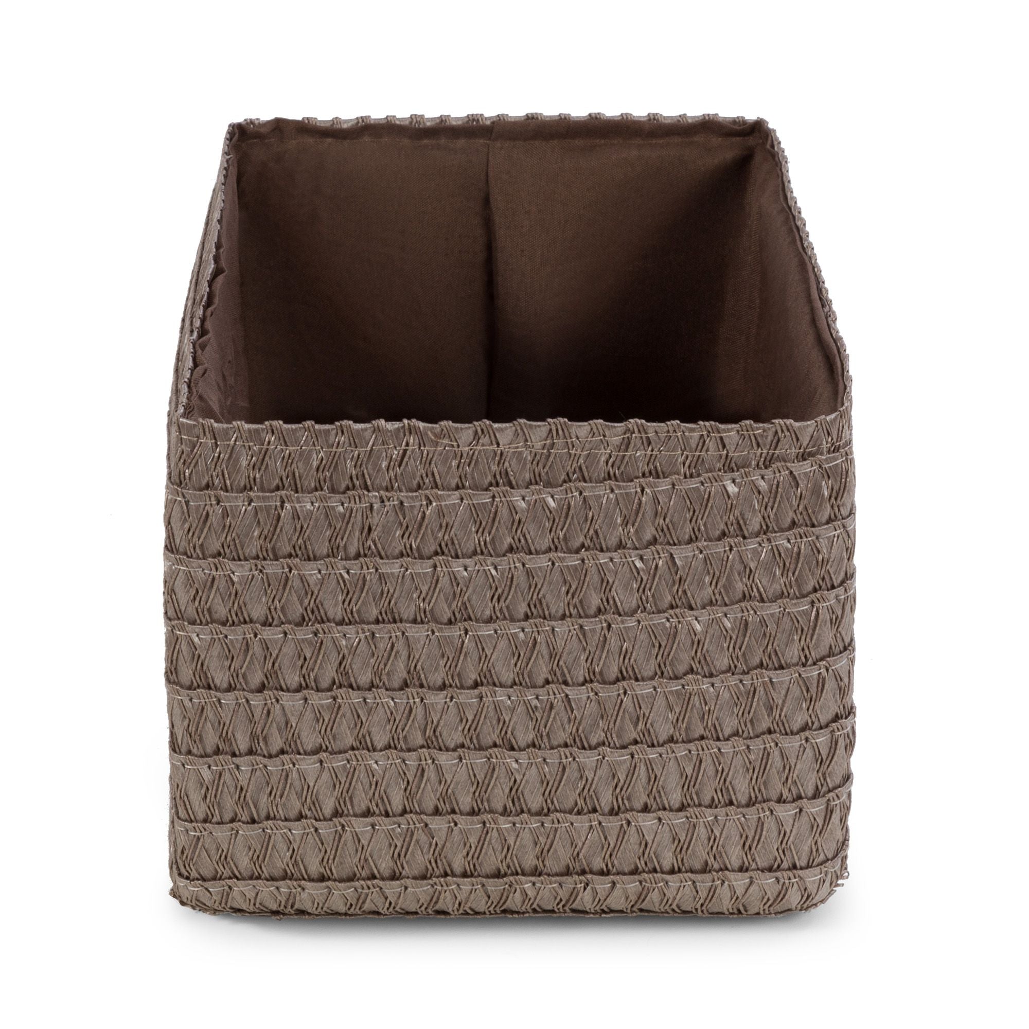 Panier de rangement Lilou marron