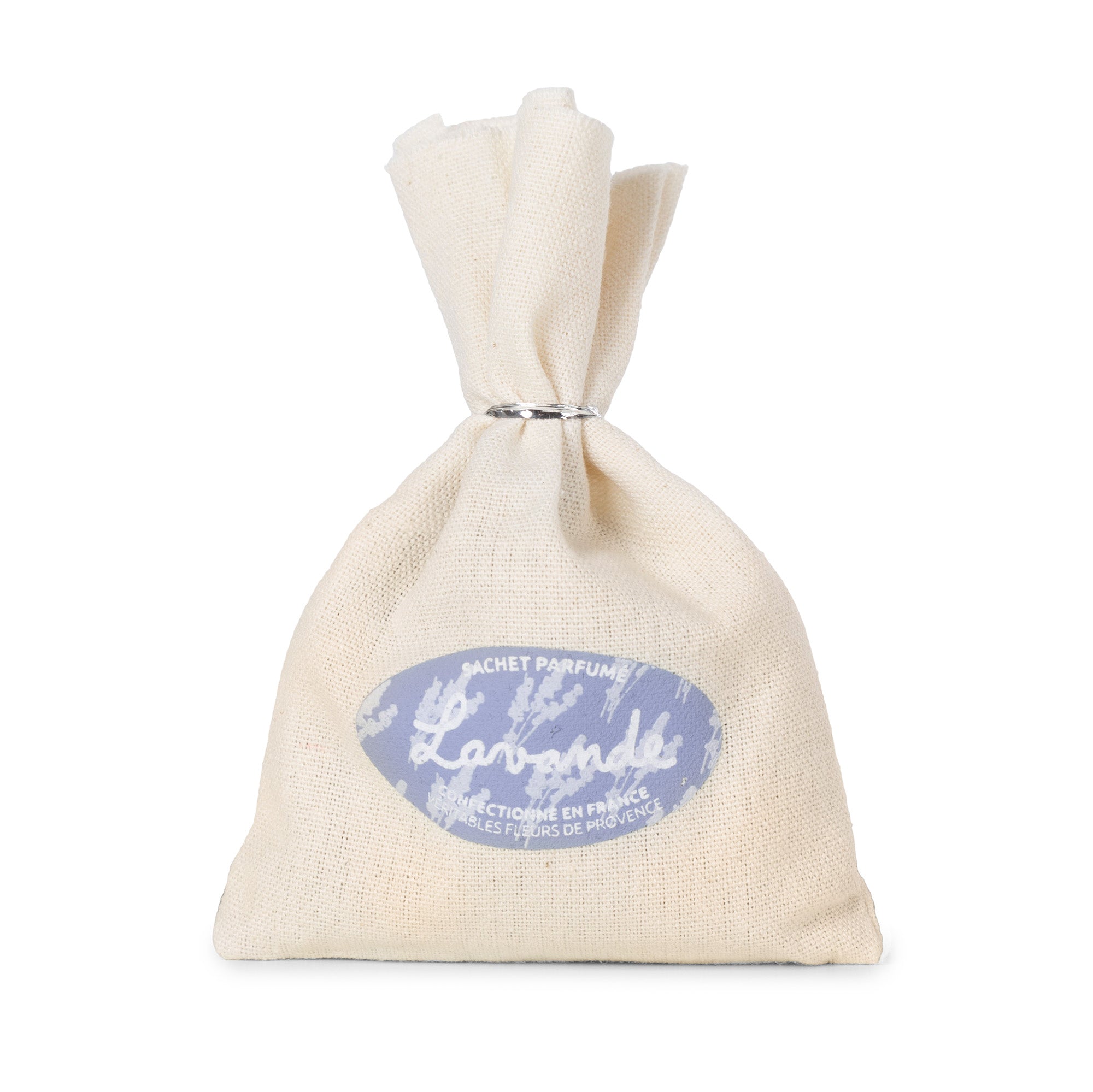 Set of 2 sachets of lavender flowers for laundry Provence beige