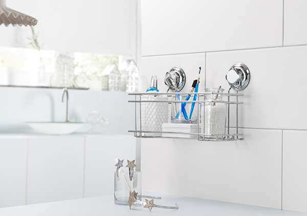 Estante de ducha con ventosa Bestlock