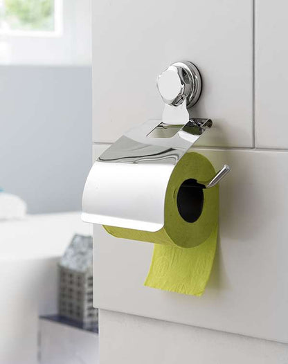 Porte papier toilette à ventouse Bestlock chrome