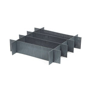 Séparateur de tiroir modulable Free gris