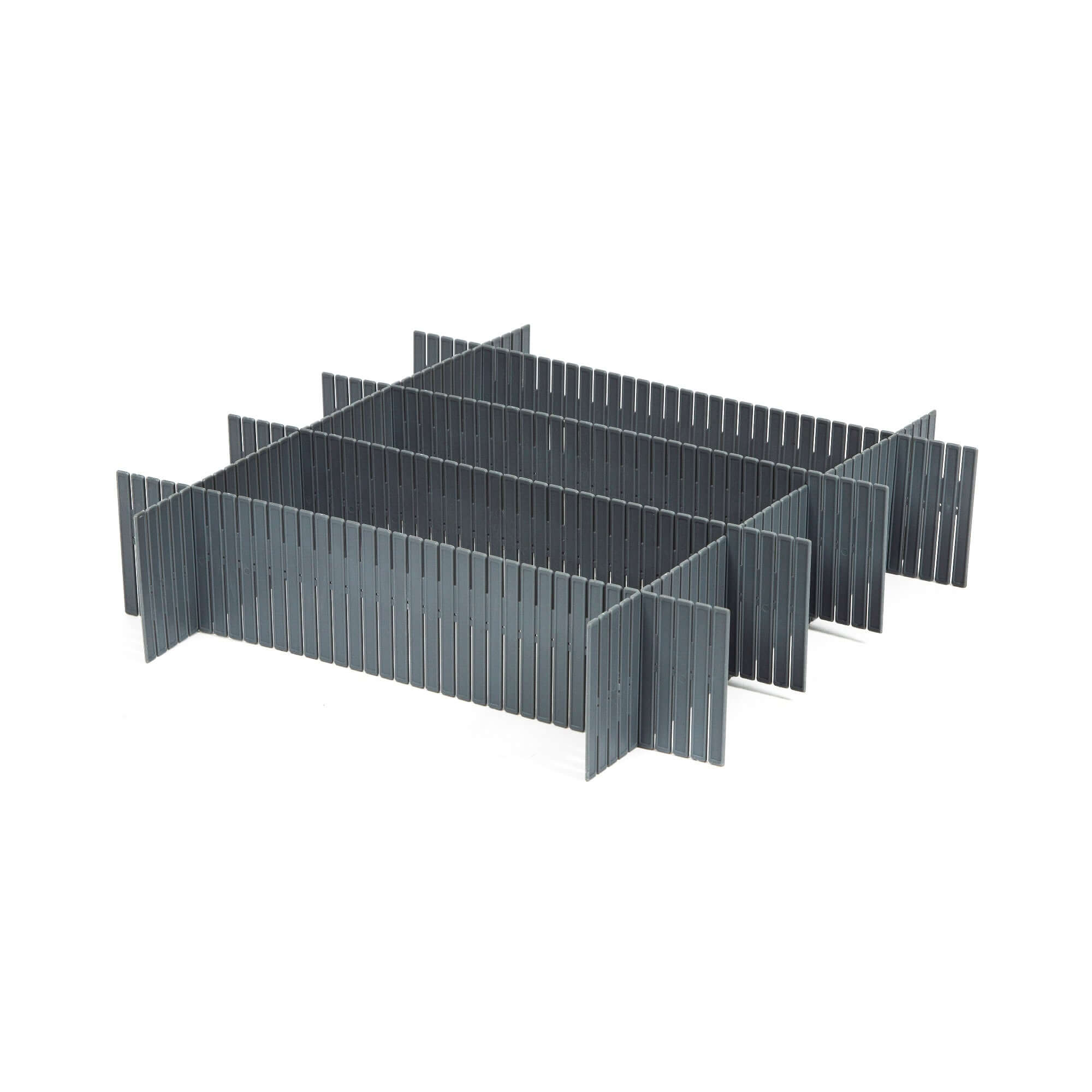 Séparateur de tiroir modulable Free gris