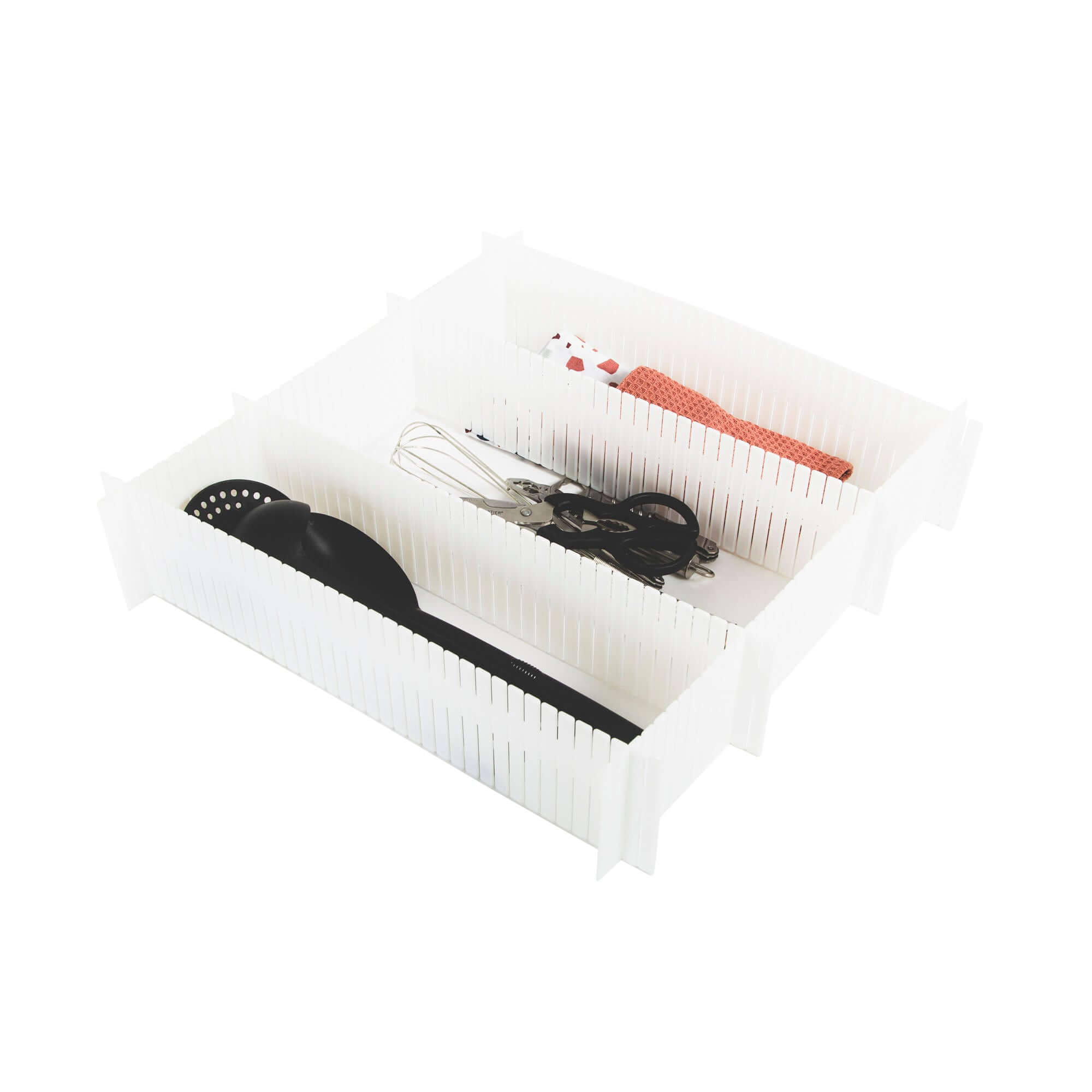 Separador de cajones modular Free White