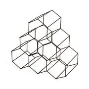 Range bouteilles en métal Hexa