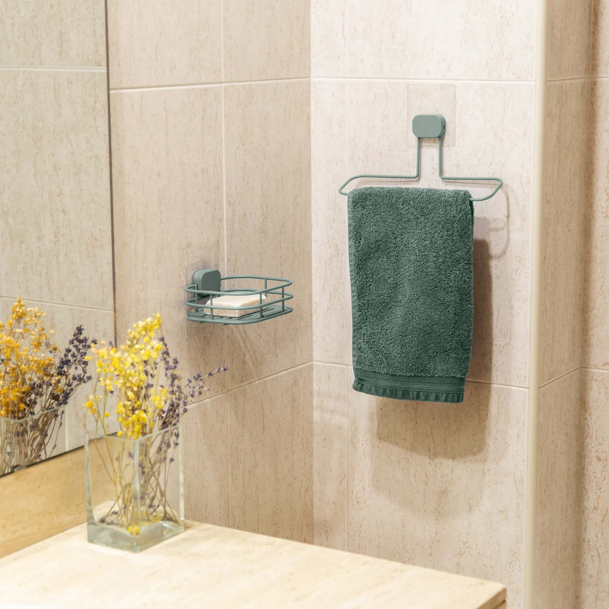 Porte serviettes adhésif sans perçage Grenå