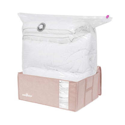 Compactor Caja de almacenamiento al vacío Pink Edition XXL rosa