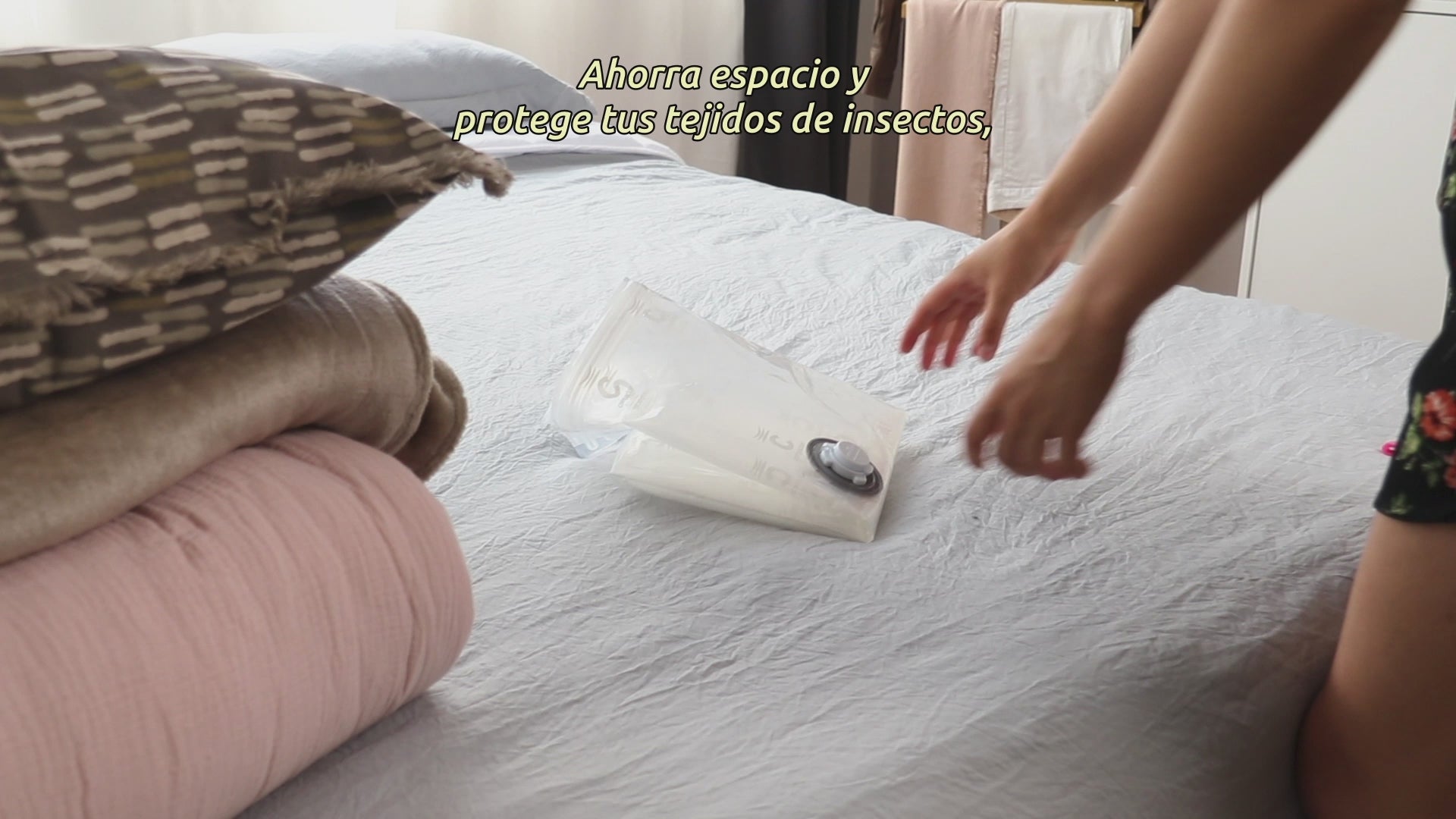 Charger la vidéo : Lot de 10 sacs sous vide AspiSpace