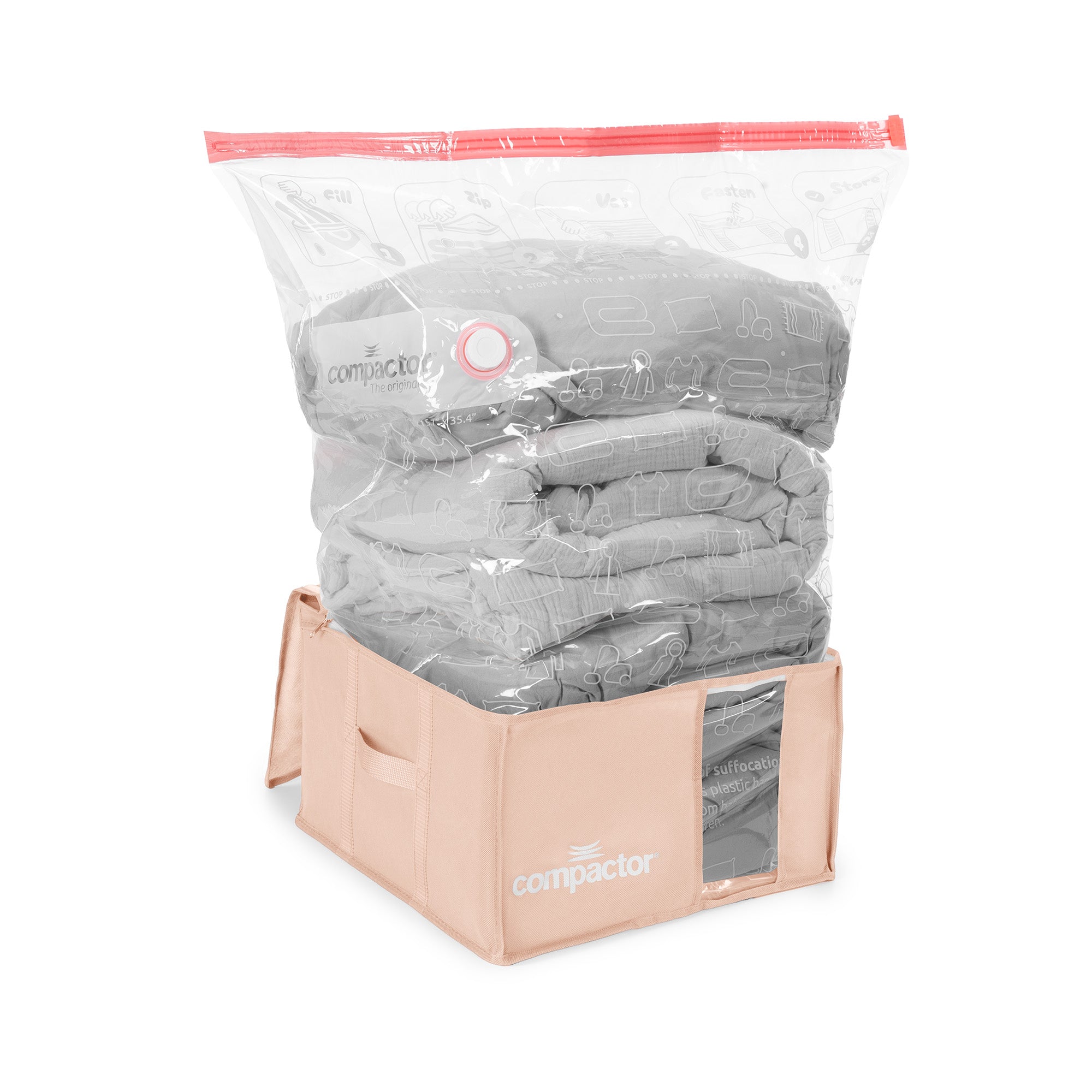 Lot de 3 housses sous vide M