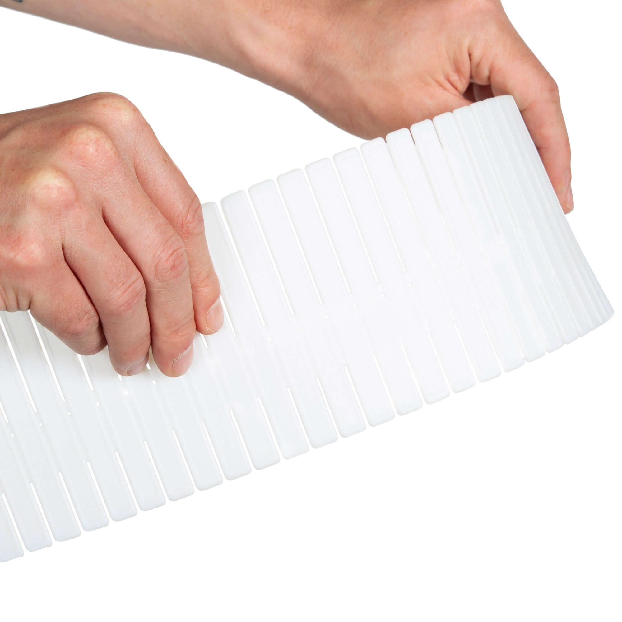 Lot de 12 plaques ajustables pour organiser les tiroirs Free blanches