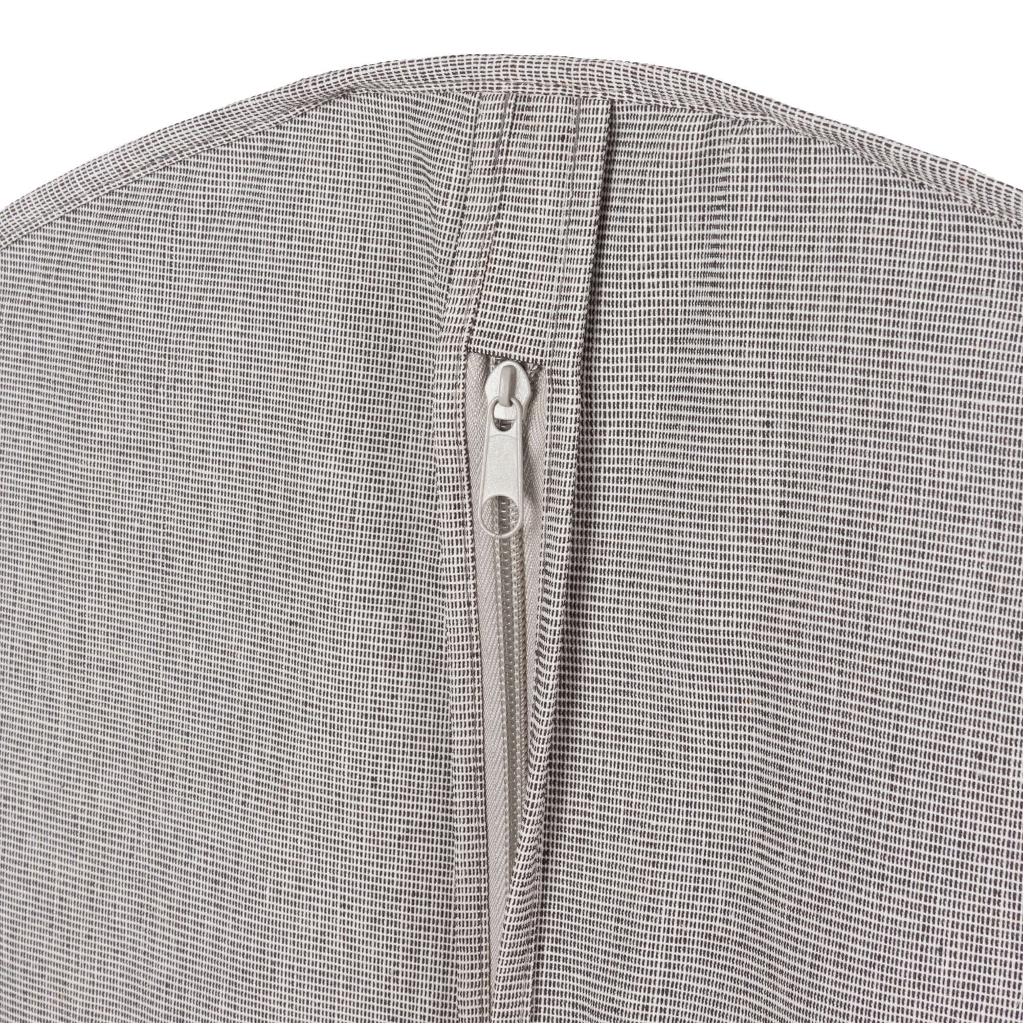 Housse pour vêtements à suspendre L Oxford grise