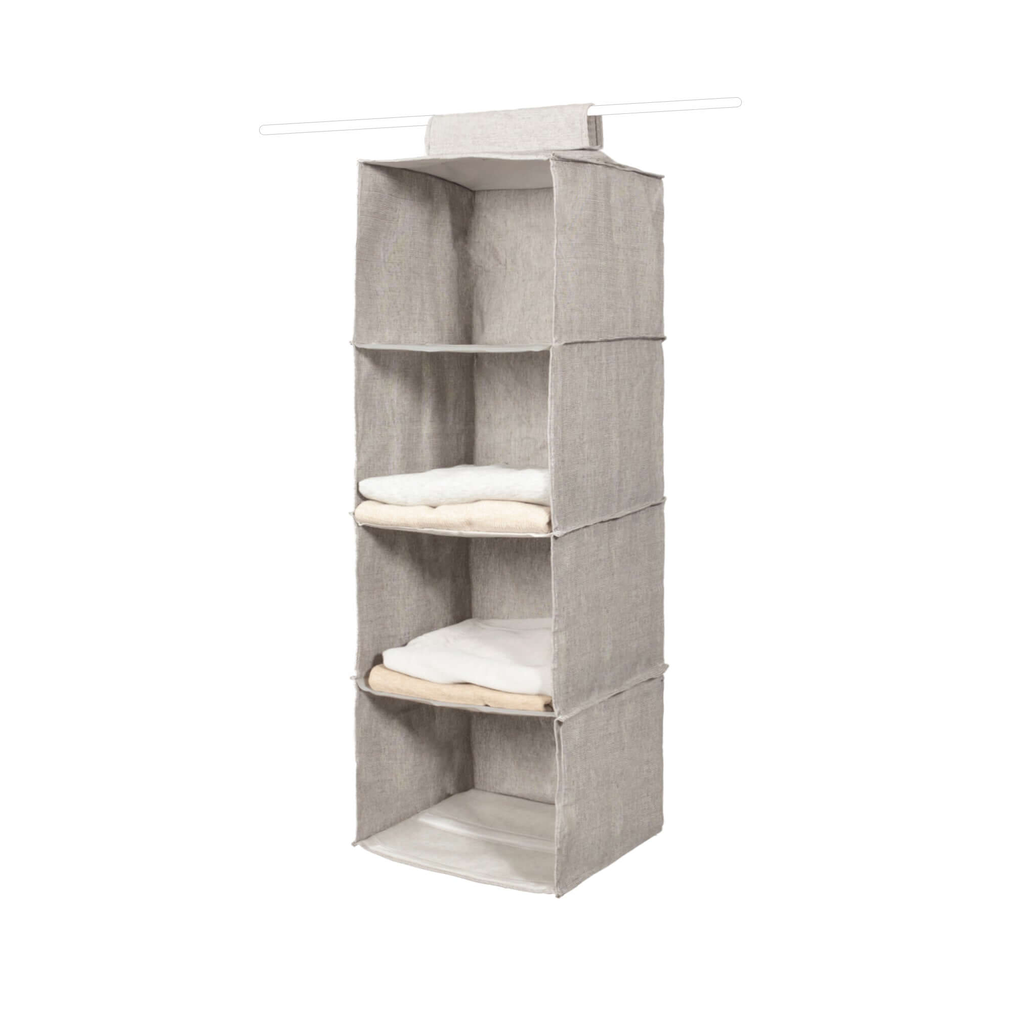 Étagère à suspendre 4 niveaux Oxford grise