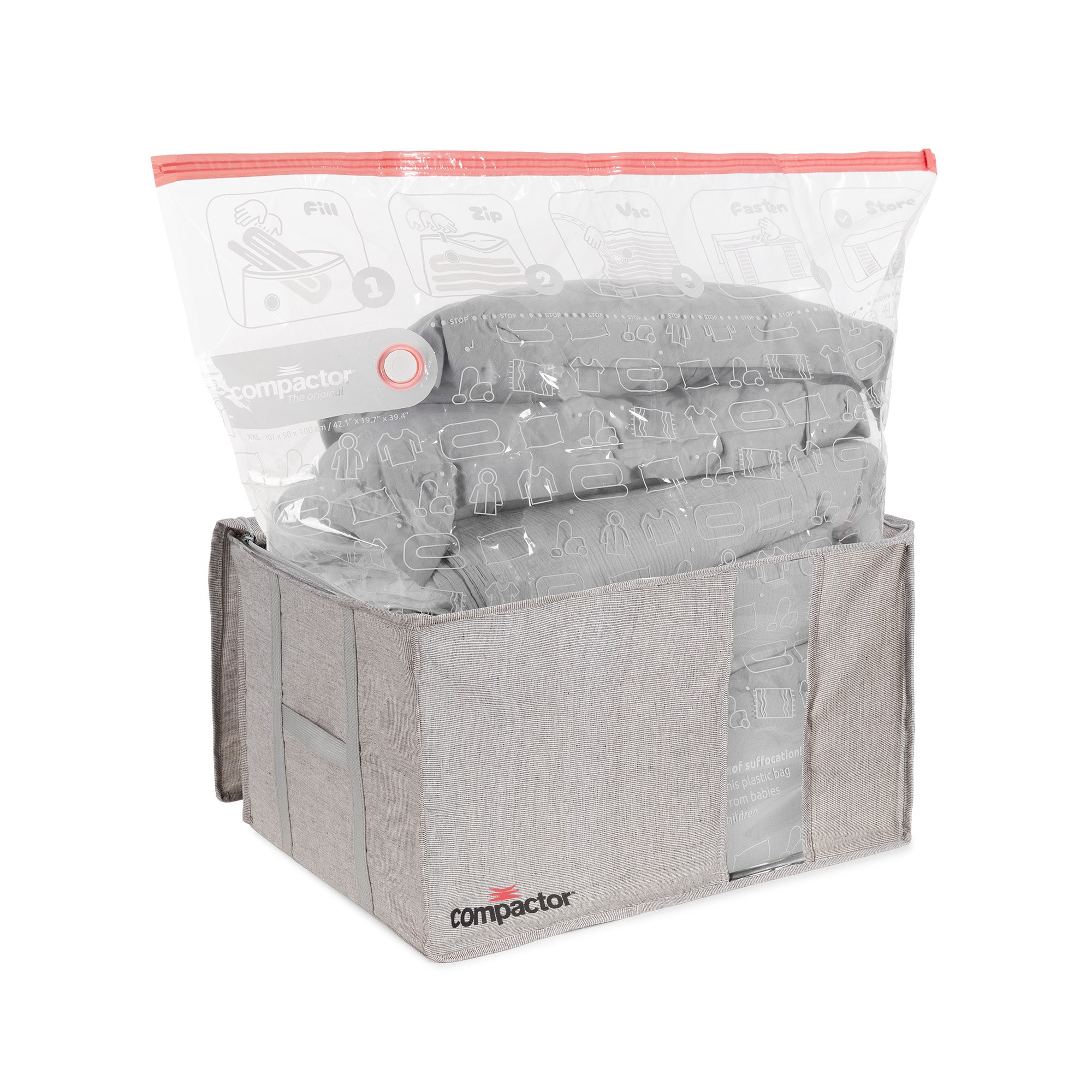 Housse de rangement sous vide Oxford