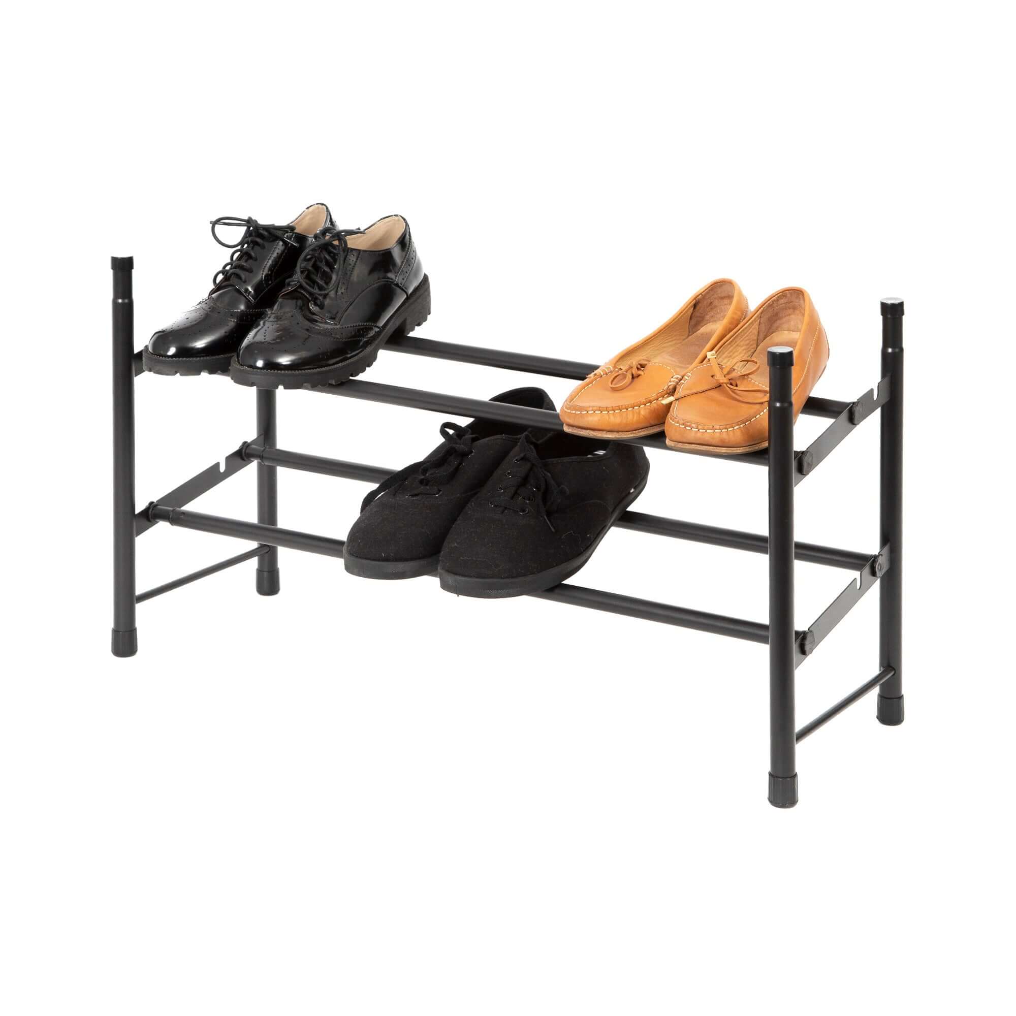 Zapatero Stilito extensible y apilable negro