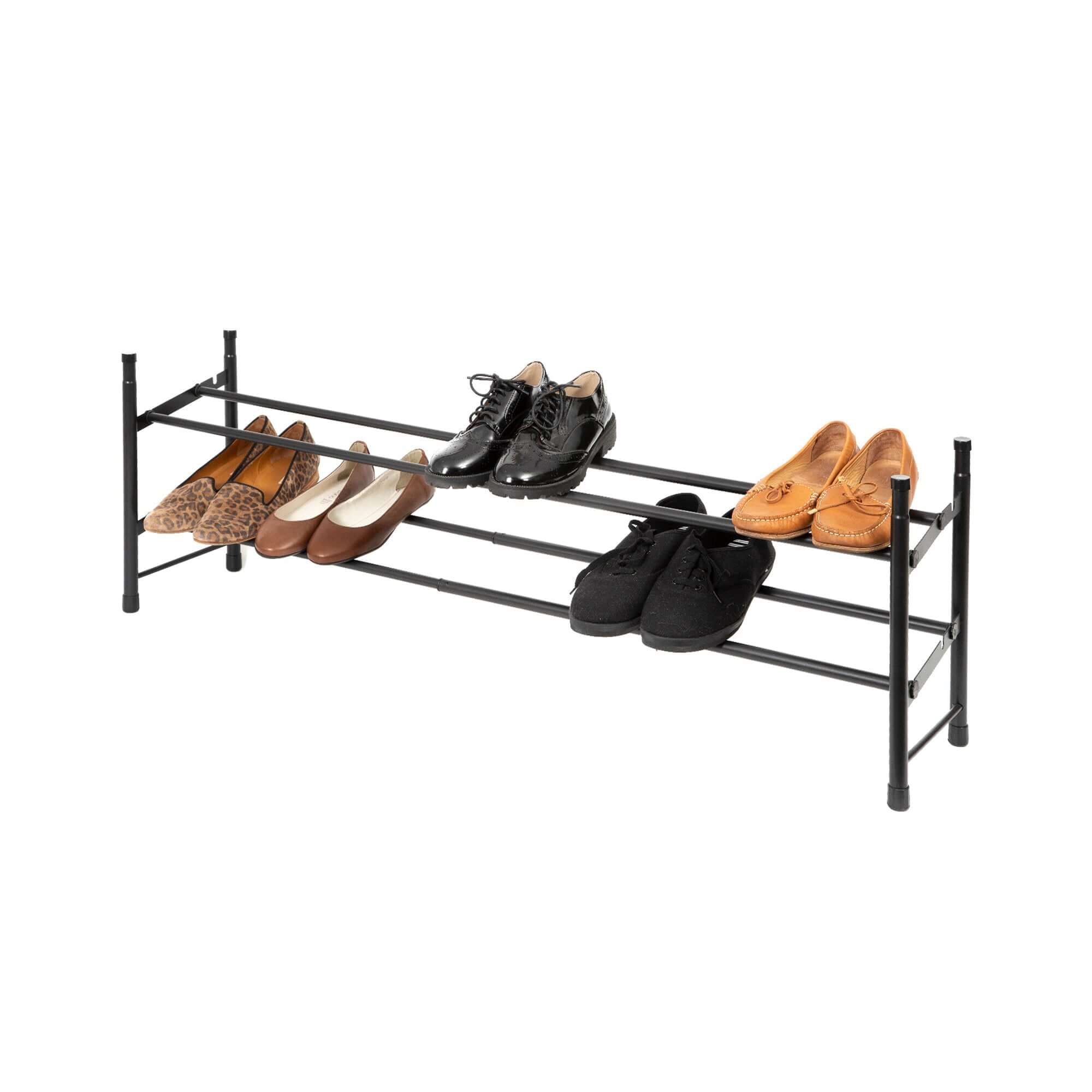 Zapatero Stilito extensible y apilable negro