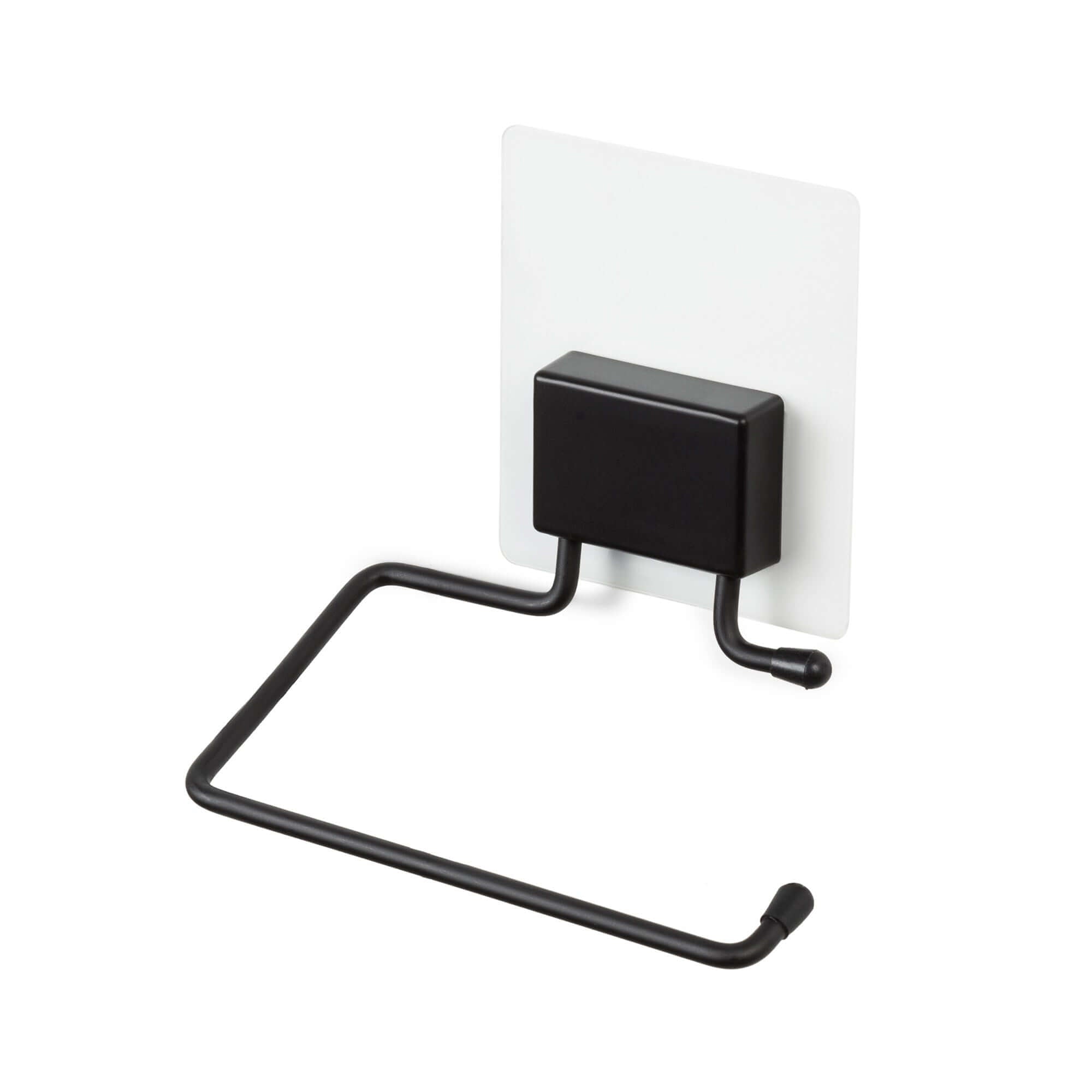 Porte papier toilette autoadhésif haute résistance Bestlock Magic Black noir