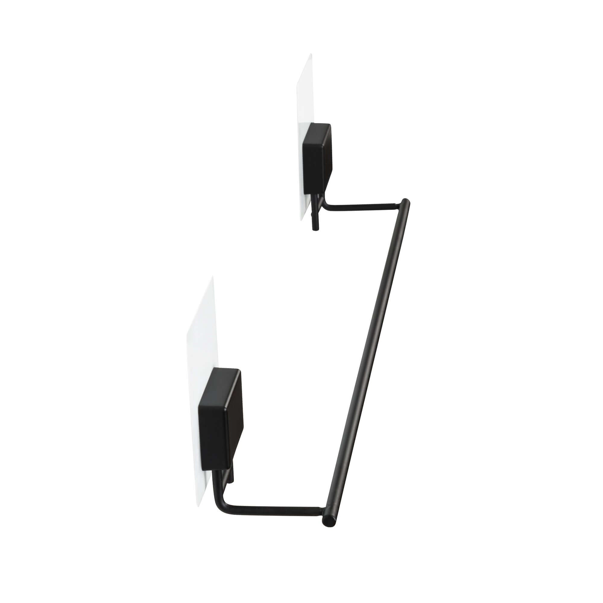 Porte serviettes autoadhésif haute résistance Bestlock Magic noir