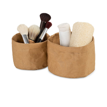 Set de 2 cestas suaves Ecologik beige