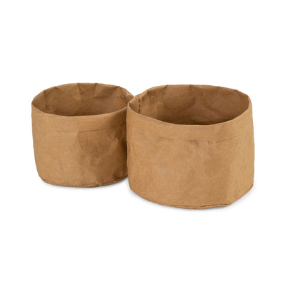 Set de 2 cestas suaves Ecologik beige