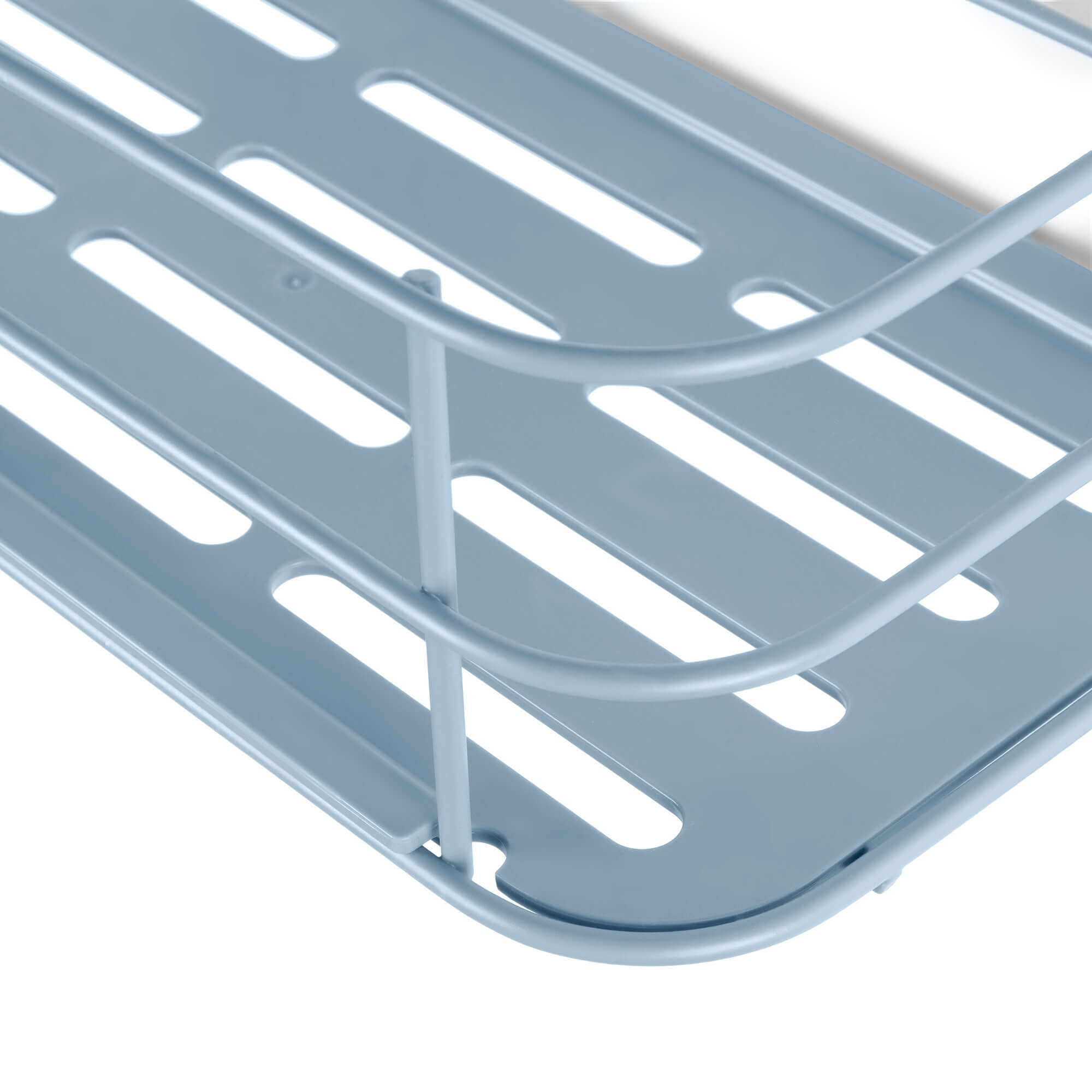 Estantería de pared autoadhesiva de alta resistencia azul Grenå