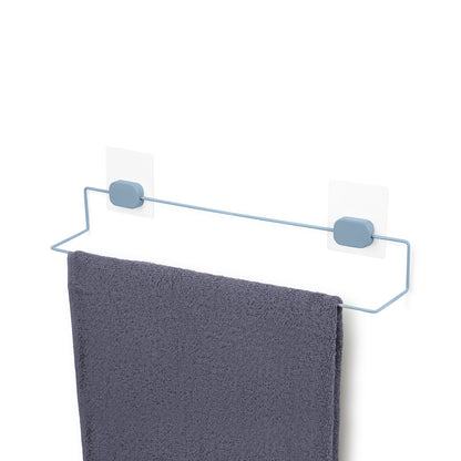 Porte serviettes autoadhésif haute résistance Grenå bleu