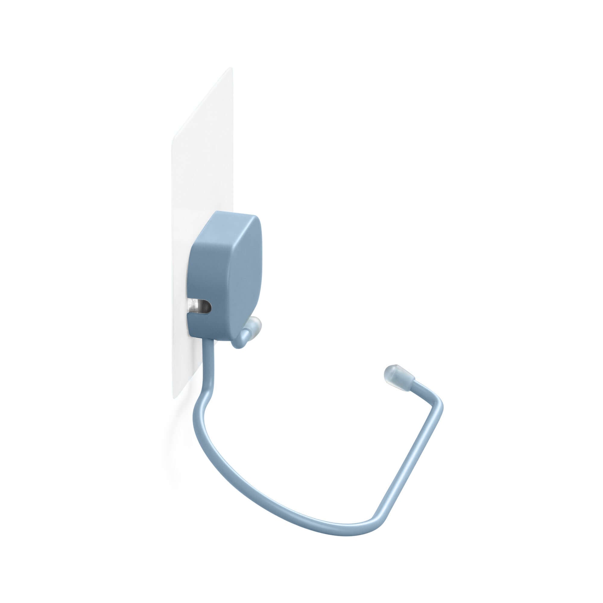 Portarrollos de papel higiénico autoadhesivo de alta resistencia Grenå azul