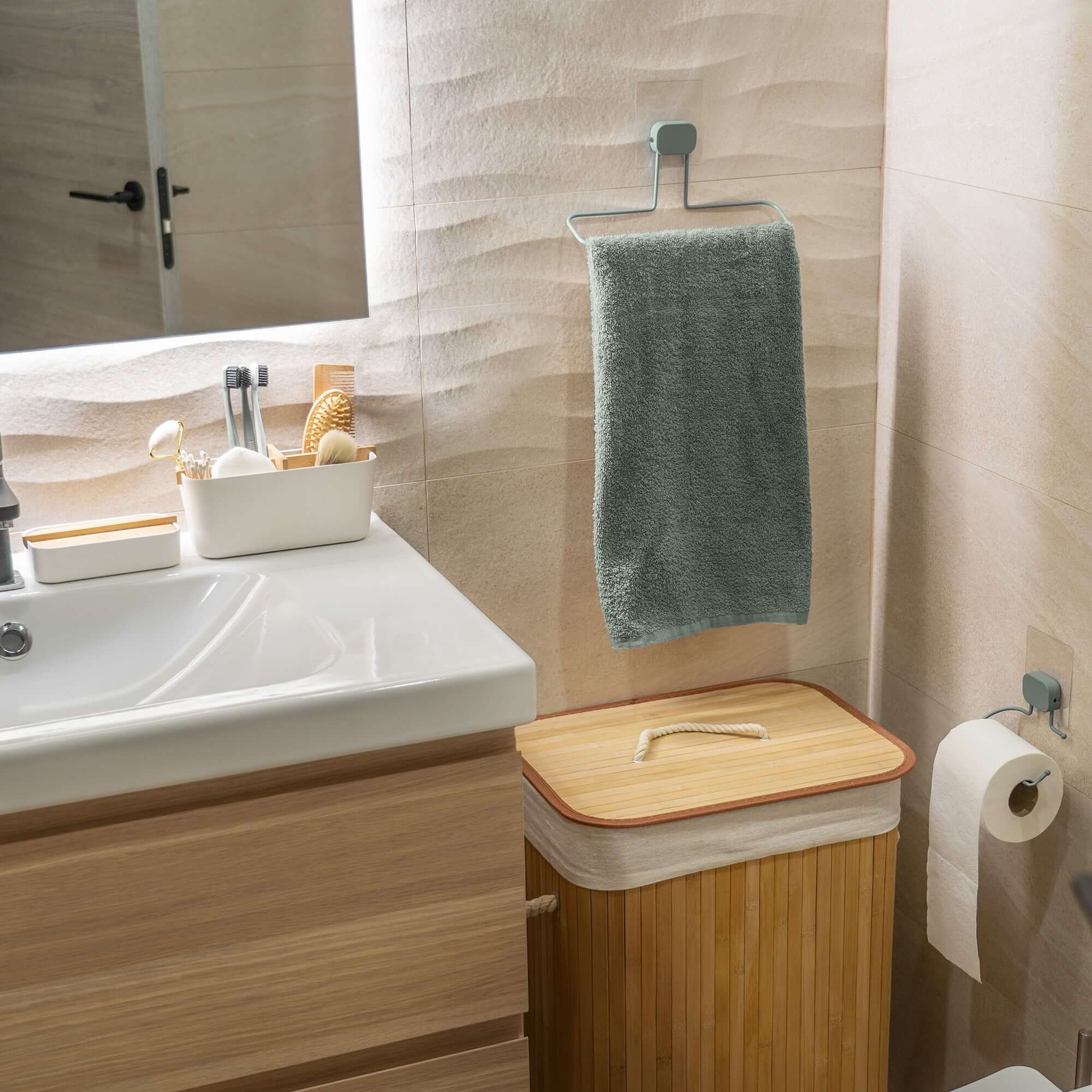 Porte serviettes adhésif sans perçage Grenå