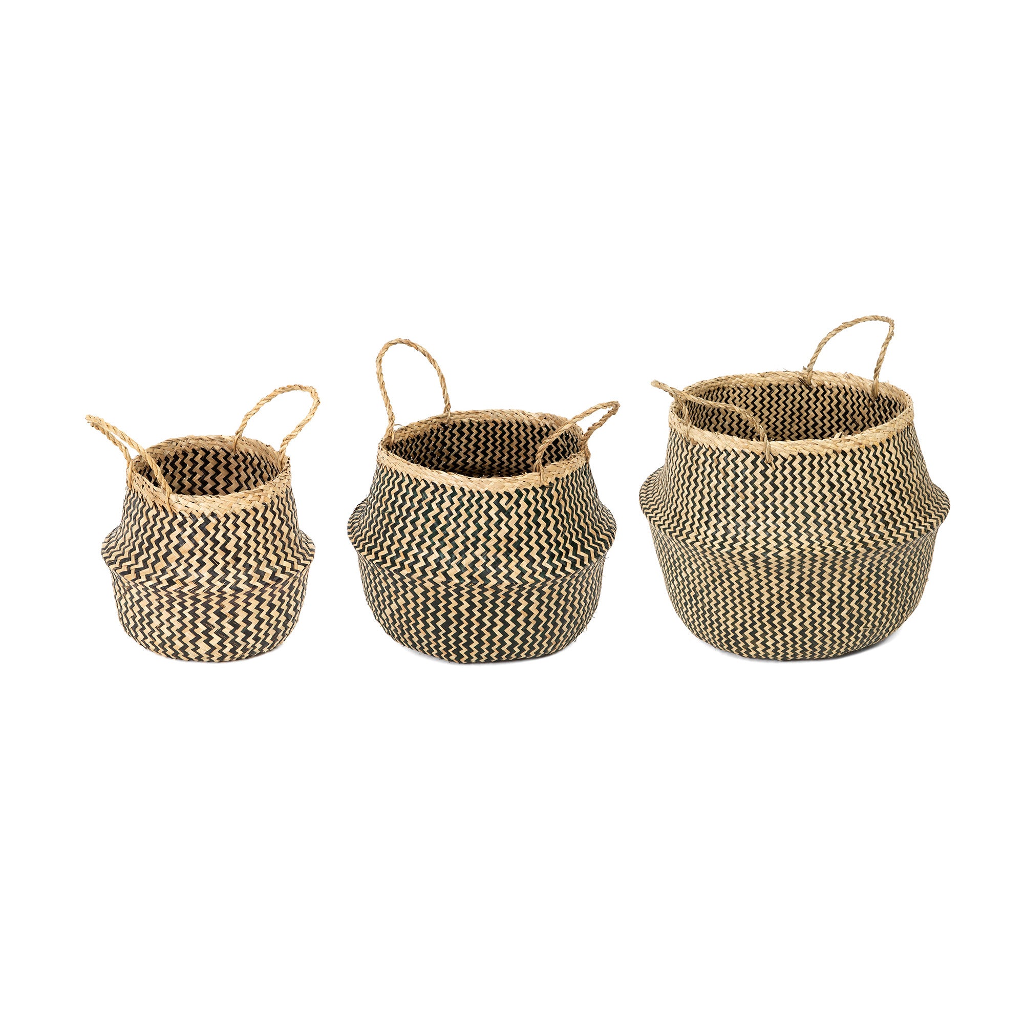 Lot 3 paniers de rangement Belly S-M-L