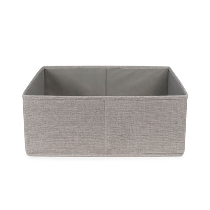 Caja de almacenamiento Oxford L gris