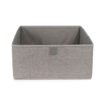 Caja de almacenamiento Oxford L gris