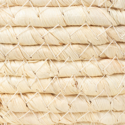 Petit panier de rangement en feuilles de maïs Blida