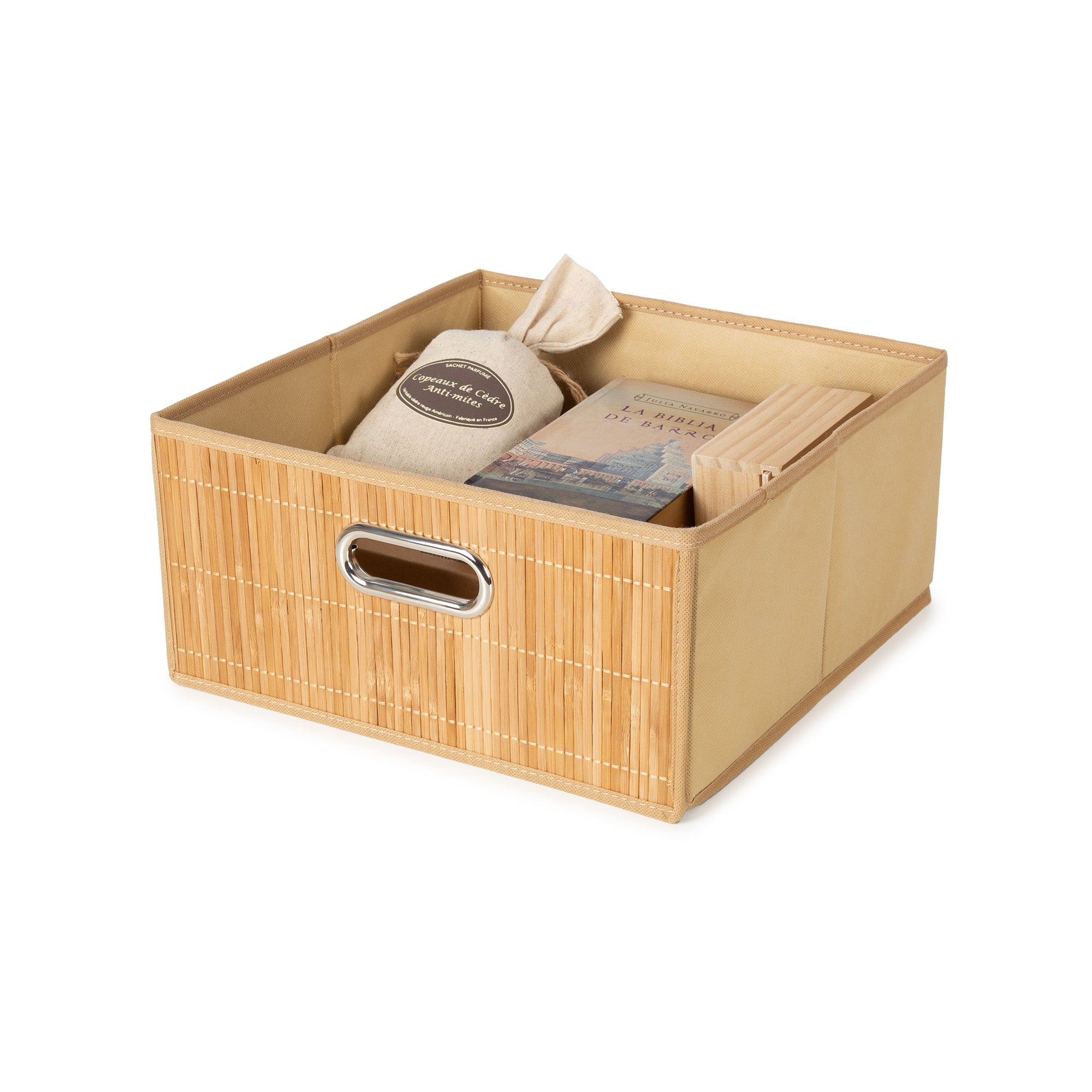 Anji Bamboo Storage Basket – Practical and Decorative – Compactor