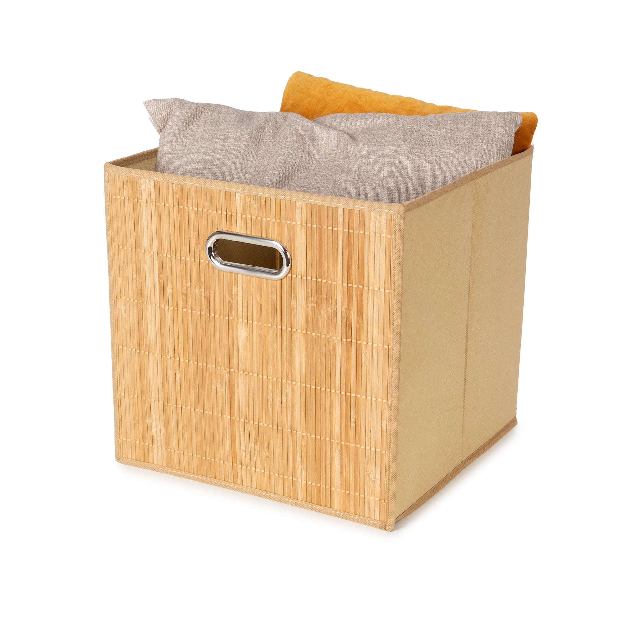 Panier de rangement en bambou Anji