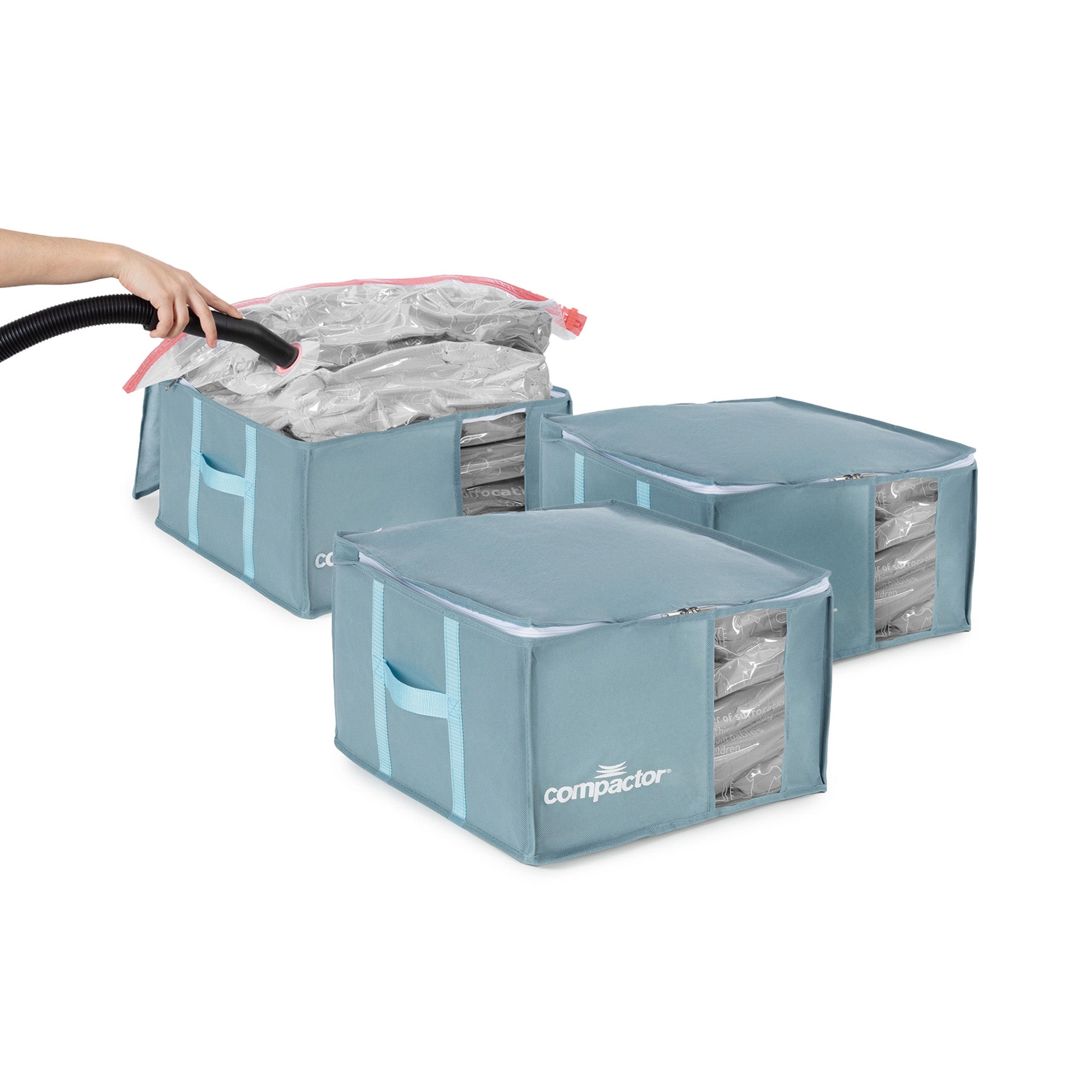 Lot de 3 housses sous vide M