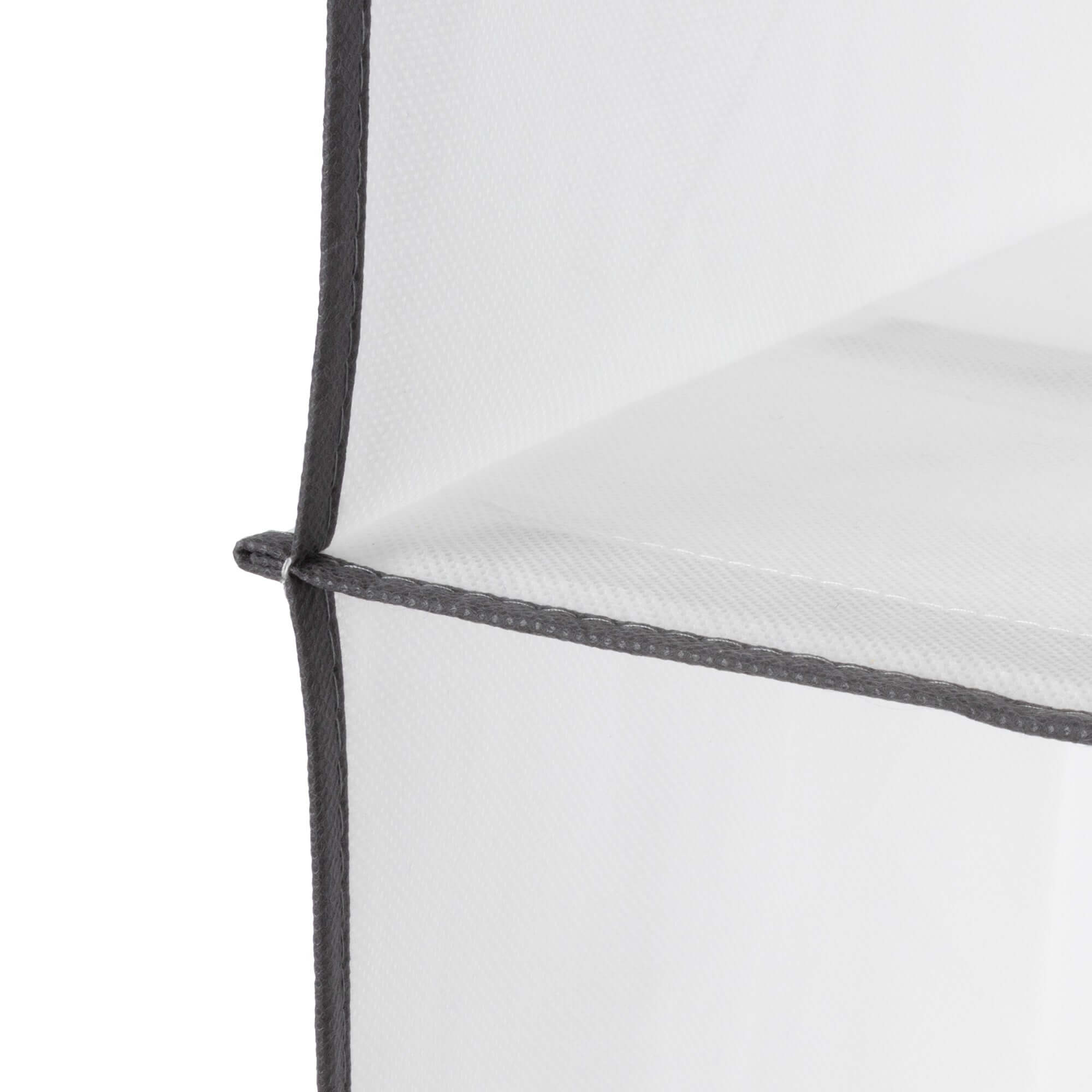 Étagère à suspendre 6 niveaux Life blanche et grise