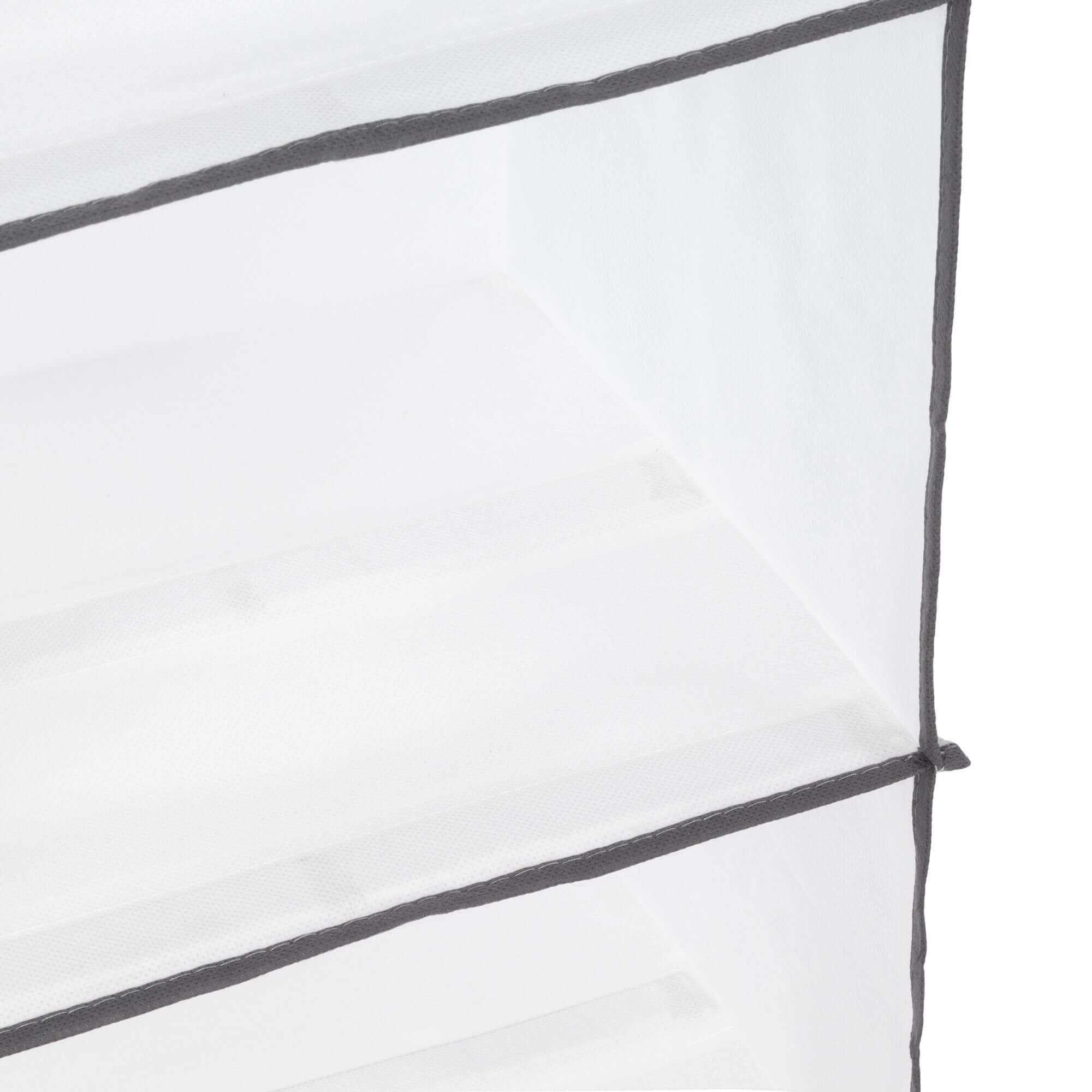 Étagère à suspendre 6 niveaux Life blanche et grise