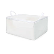 Housse de rangement pour couette Milky blanche