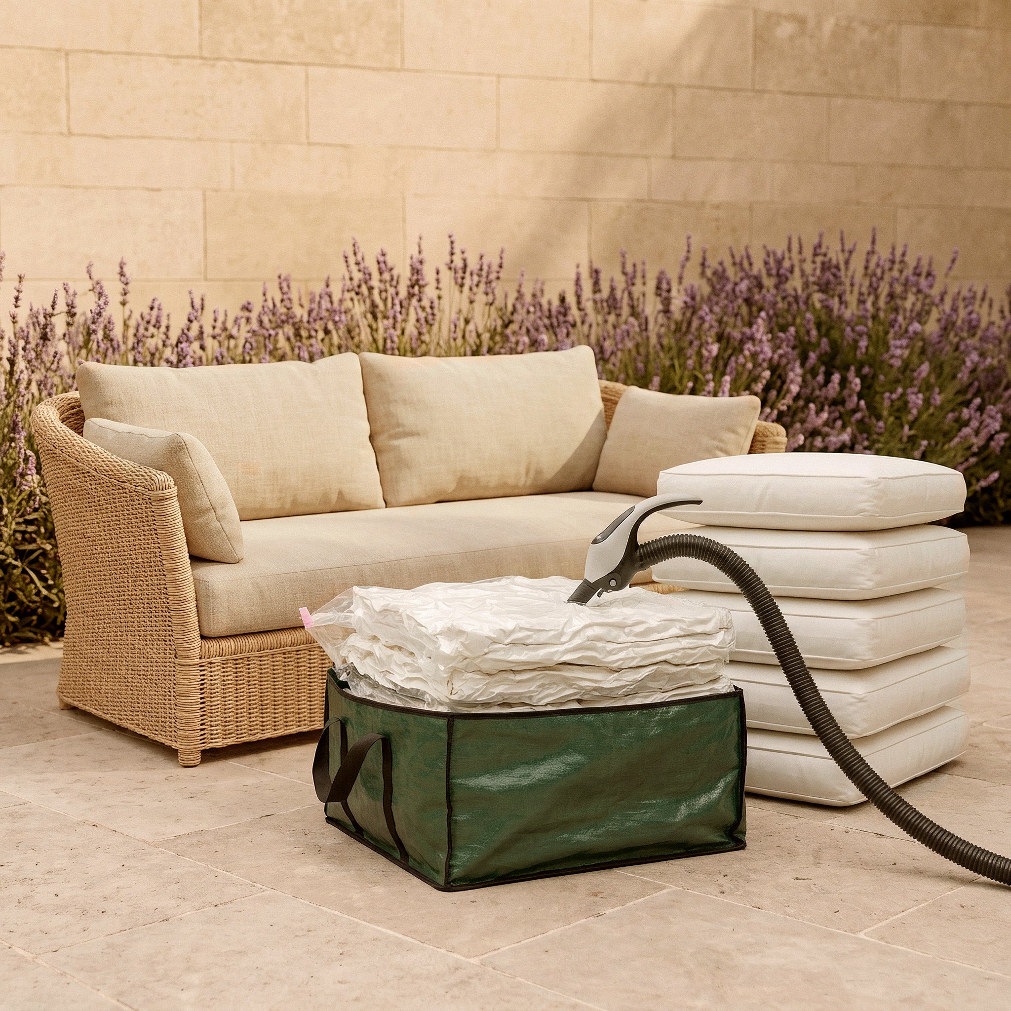 Housse de rangement sous vide Garden