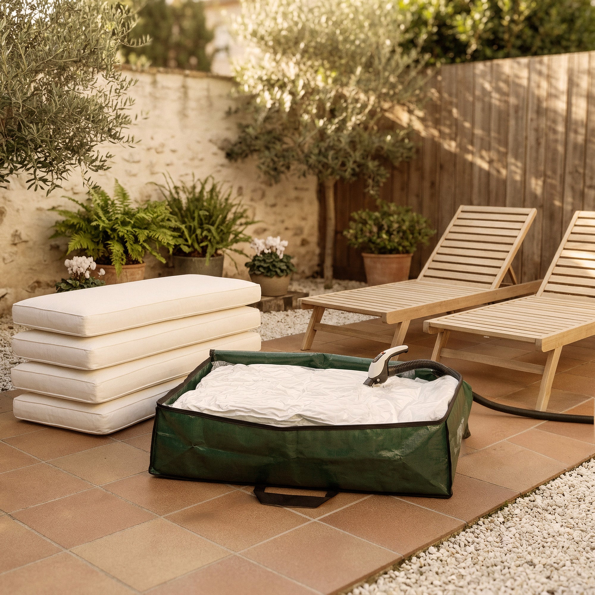 Housse de rangement sous vide Garden