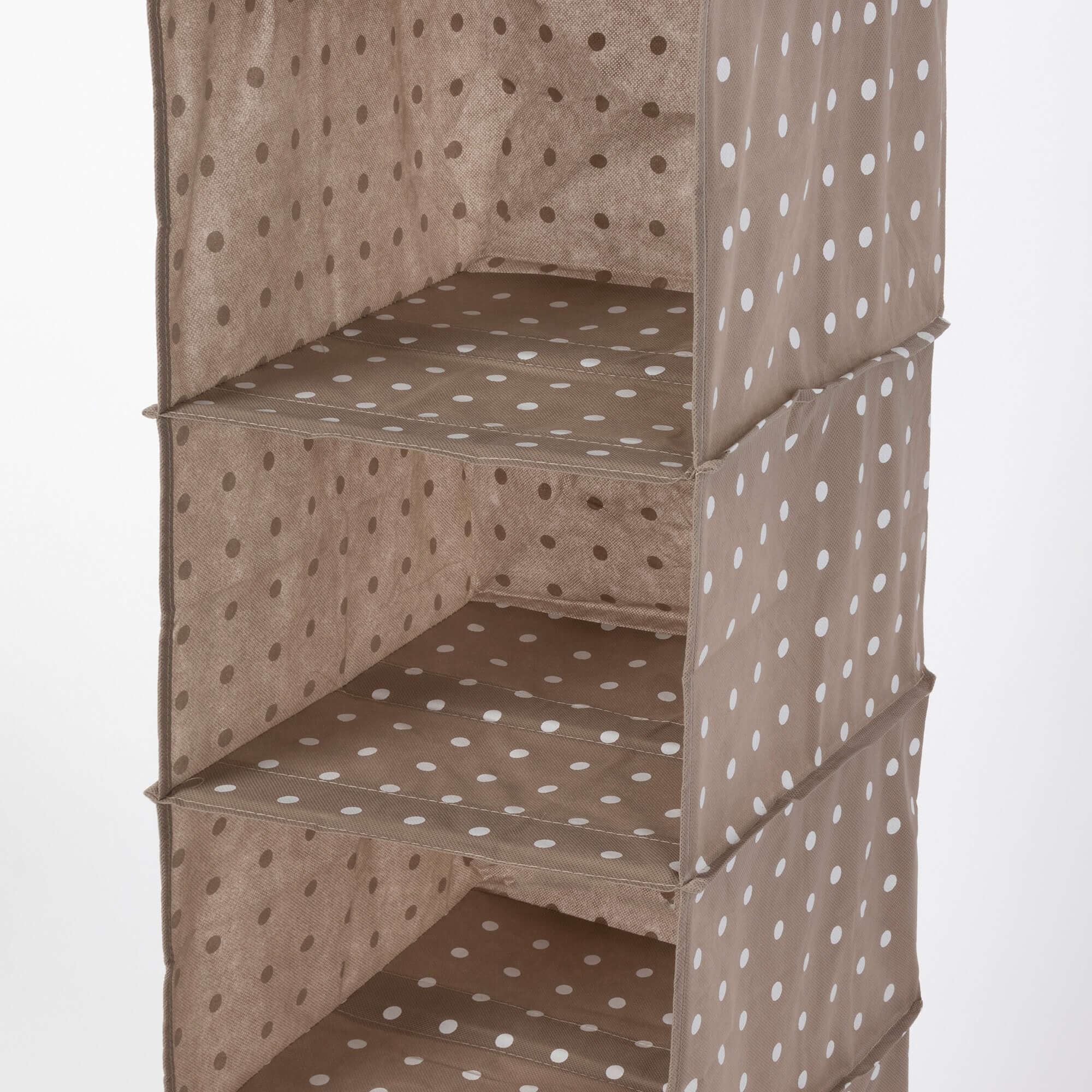 Rivoli taupe 6-tier hanging shelf